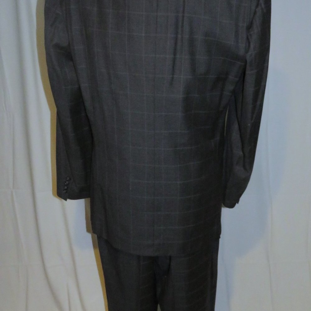 Raphael Wardrobe Design Custom Gray Windowpane Fo… - image 3